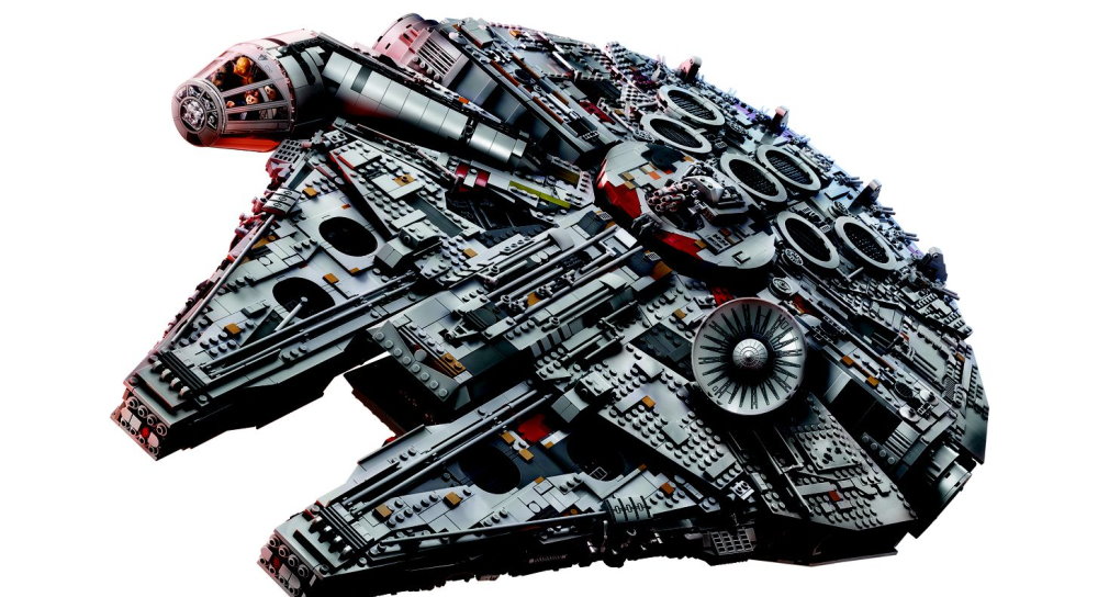 The 3rd Biggest Lego Set Of Them All Millennium Falcon Fantha Tracks