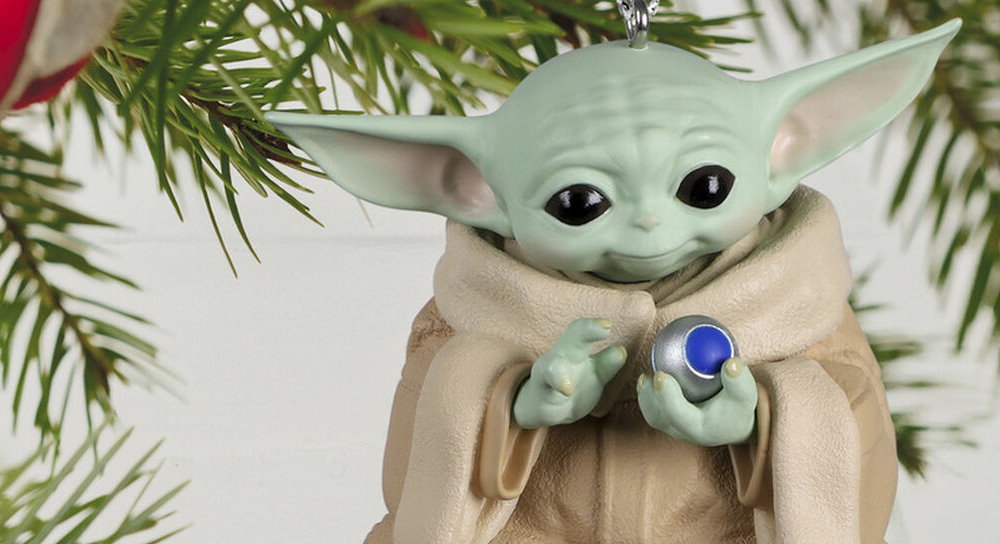 Hallmark Star Wars The Mandalorian The Child Grogu Ornament Fantha Tracks