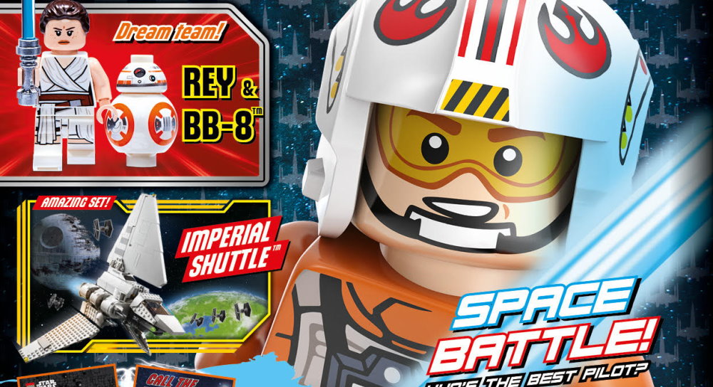 Lego Star Wars Magazine 73 Brings Rey And 8 Fantha Tracks
